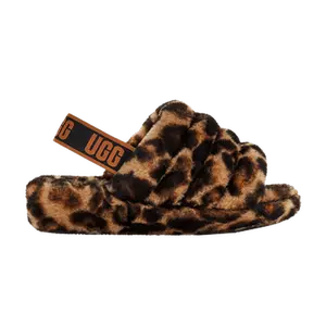 UGG Wmns Fluff Yeah Slide 'Panther Print - Butterscotch'