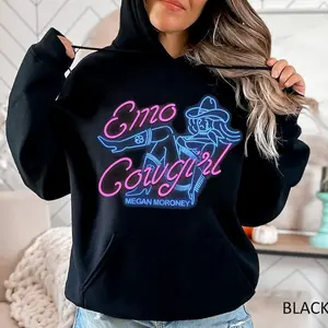 Emo Cowgirl Sweatshirt, Megan Moroney Graphic Concert Song tshirt Sweatshirt Hoodie