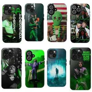 Youngboy Phone Case For iPhone 17 - 12 Promax Pro Plus, Double-layer hard shell protection,best Gift