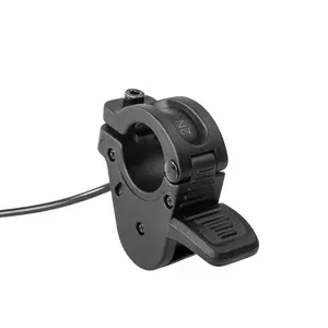 Wuxing 300X Electric Bike Thumb Throttle Right/Left Finger Accelerator Lever Electric Scooter Throttle Replacement Quick Install 3Pin Universal Speed Controls