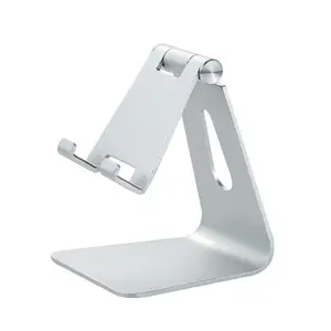 Metal phone stand, aluminum phone stand, desktop tablet holder, multi-functional lazy person's stand, Smartphone Holder Stand, Phone Holder Design