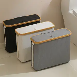 Toilet Paper Storage Rack Holds 12 Rolls Stackable Foldable Bathroom Organizer With Integrated Waterproof Basket Elegant Toilet Paper Holder