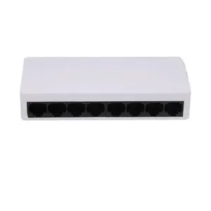Switch, 100Mbps/1000Mbps Ethernet network splitter, mini plastic case, steel case