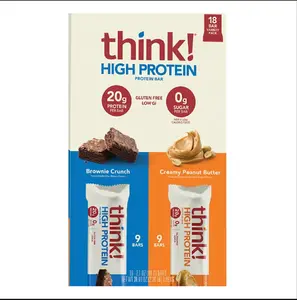Think! High Protein Variety Pack, 20g Protein, Bars, 18 ct. Think! High Protein Variety Pack, 20g Protein, Bars, 18 ct.