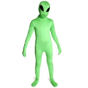 Glow Alien Morphsuit Kids Costume