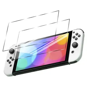 2-Pack Transparent HD Anti-Scratch Tempered Glass Screen Protector for Nintendo Switch 2, Drop-Resistant, Compatible with Switch 2