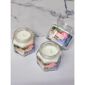 Coquito (Eggnog) Soy Wax Candle | Small Hex