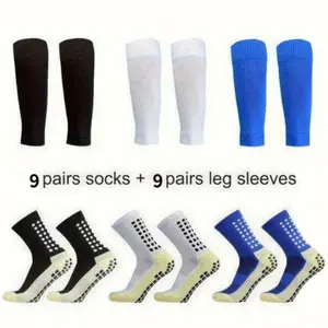 6/12/18 Pairs Pro Sports Socks - Ultra-Breathable, Anti-Slip Silicone Grip for Football & Soccer - High-Performance Outdoor Adventures Set