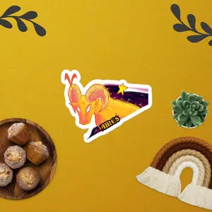Aires zodiac stickers