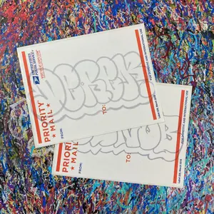 Color-your-own Graffiti Slap - A1 LIVE