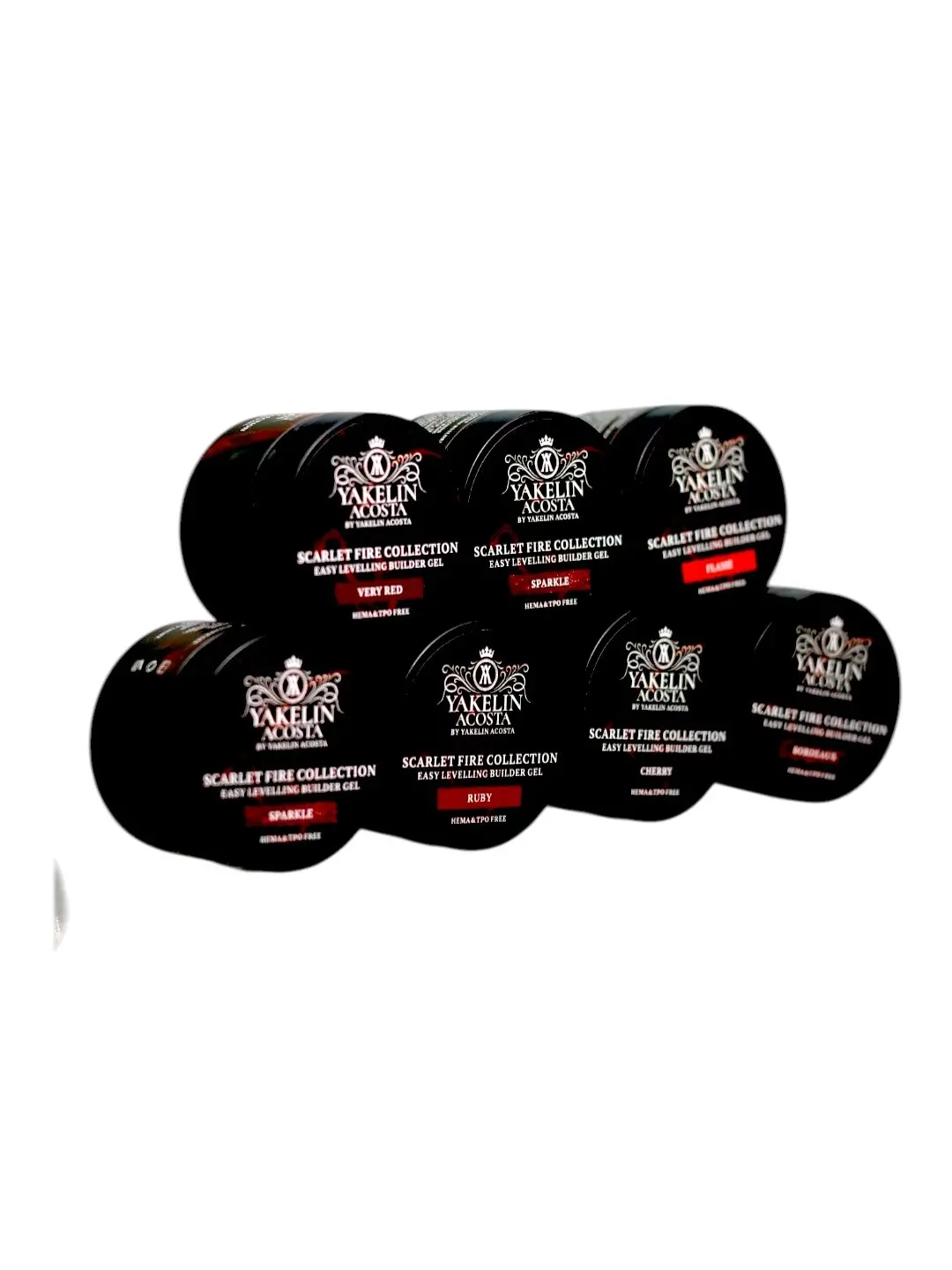 Yakelin Acosta Scarlet Fire Collection Builder (HEMA -TPO FREE) 30 ml