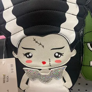 Frankenstein’s bride crossbody  bag PU Leather