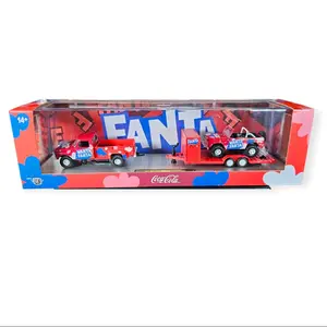 M2 Machines C-C Fanta: 1970 Ford F-100 & 1966 Ford Bronco Set