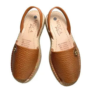 Miramar Cinnamon | Flat Espadrille Sandals