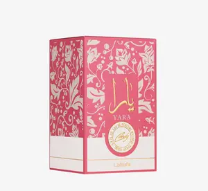 Lattafa Yara Candy for Women Eau de Parfum Spray 3.4 Ounce 100 ml Strawberry Vanilla Perfume Floral Chypre Scent Regular Edition
