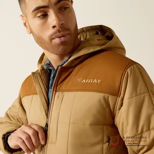 Ariat Crius Hooded Inside Jacket Kelp/Rubber -10052776