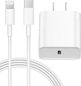 Shipped from the USA iPhone 14 13 12 Charger Fast Charging 20W PD USB C Wall Charger with 6FT Fast Charging Cable Compatible iPhone 14/13/12/11/Pro/Pro Max/Mini/Xs Max/XR/X iPad
