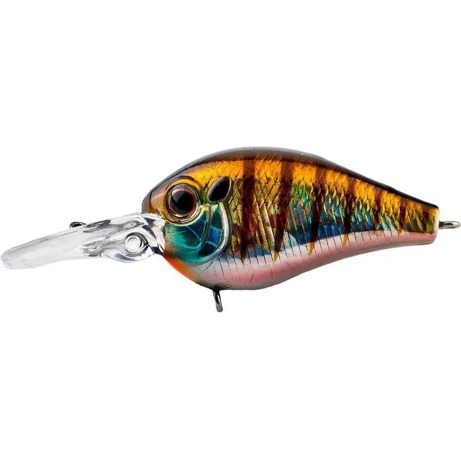 PC-5 Piccolo Shallow Diving Crankbait - 1 1/2 inch, 1/4 oz Hard Plastic Bass Lure with Tight Wobble to Draw Strikes, Available in 8 Colors, 1/4 Ounce