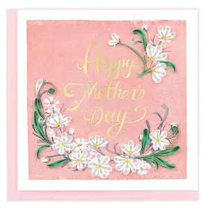 Quilled Mother's Day Daisies Greeting Card