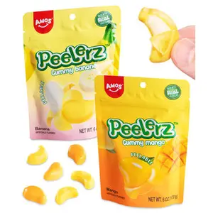 Peelerz Gummy Candy Soft Chewy Fruit Snack by Amos