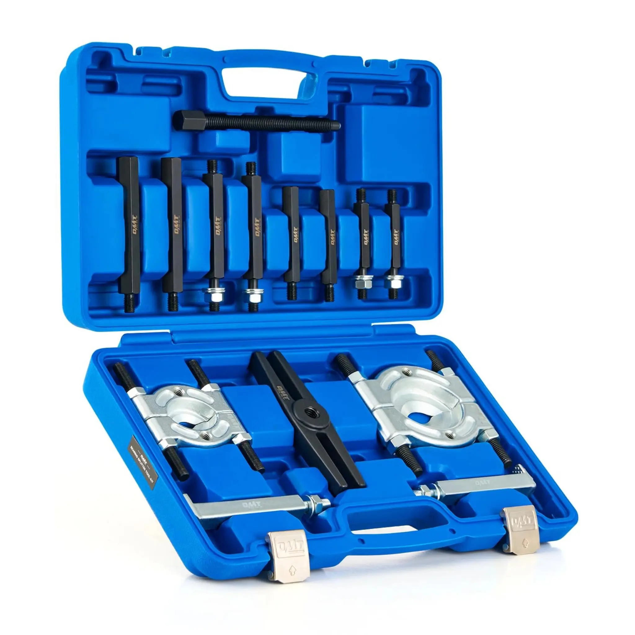 【SpotlightDay】Orion Motor Tech Bearing Puller Set, Capacity Bearing Separator, Pinion Wheel Bearing Removal Kit with 2" and 3" Jaws, Wheel Hub Axle Puller Set, Heavy Duty Bearing Splitter Tool Kit