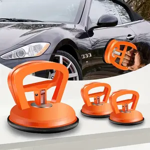 DIBMS 3-Pack Car Dent Puller Kit - Powerful Suction Cup Dent Remover, Versatile Paintless Dent Repair Tool for Car Body, Glass, Tiles, and Mirrors - Easy-to-Use Handle Lifter for Efficient Dent Removal