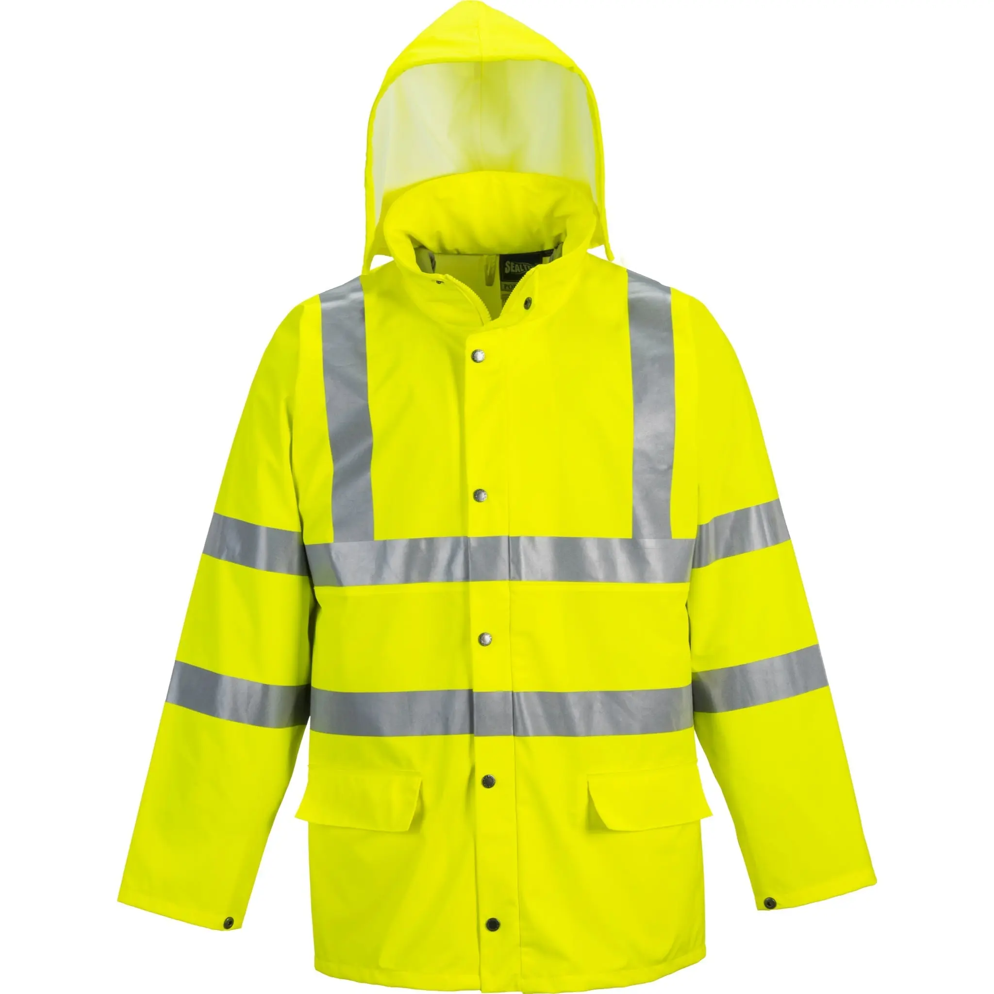 PORTWEST® High Vis Waterproof Rain Jacket - Unlined - ANSI Class 3 - US491