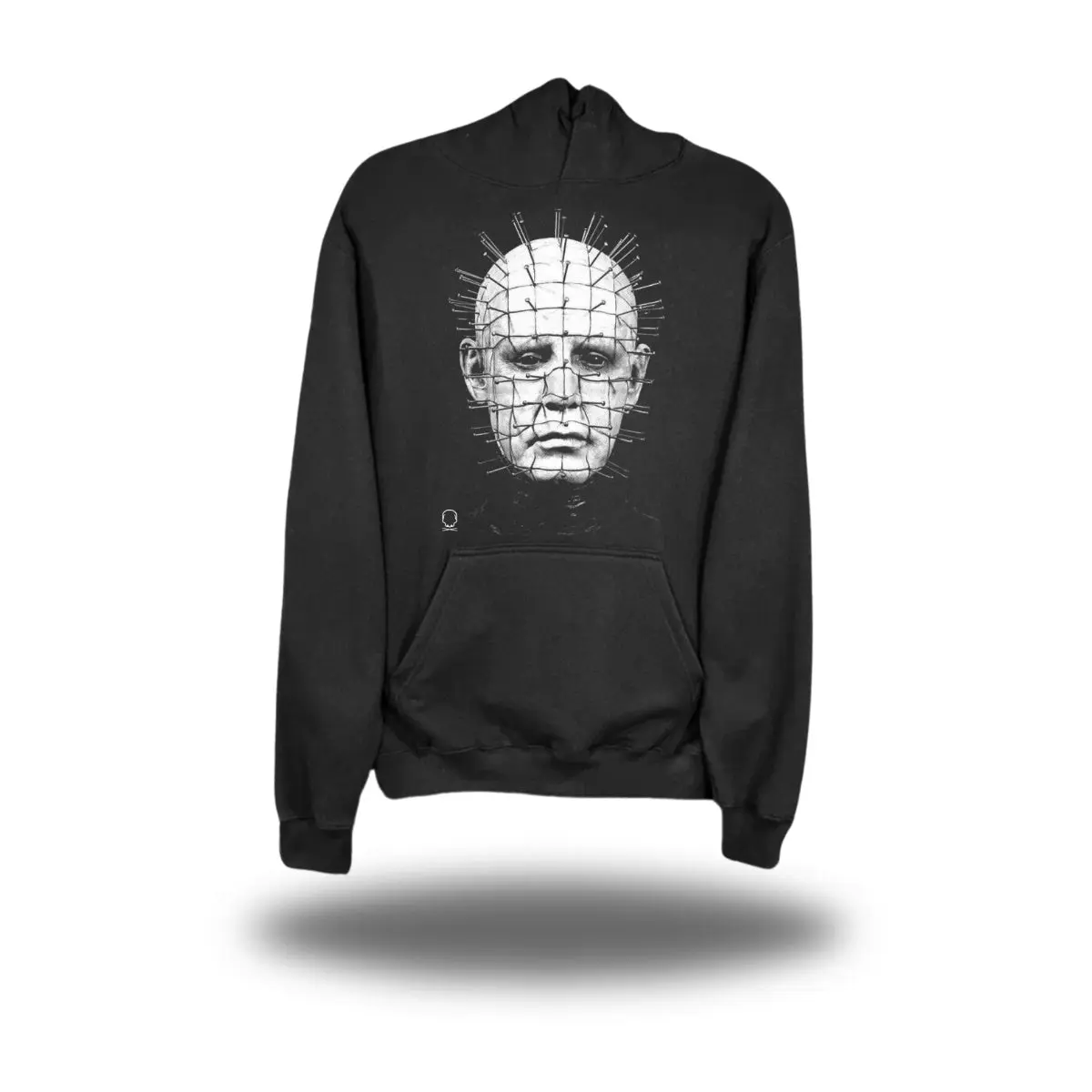 TheDriveClothing Hellraiser Black Hoodie – Horror Streetwear Hoodie, TikTok Viral Goth Fashion, Y2K Grunge Aesthetic, Halloween Outfit, Alternative Streetwear, Unisex Graphic Pullover