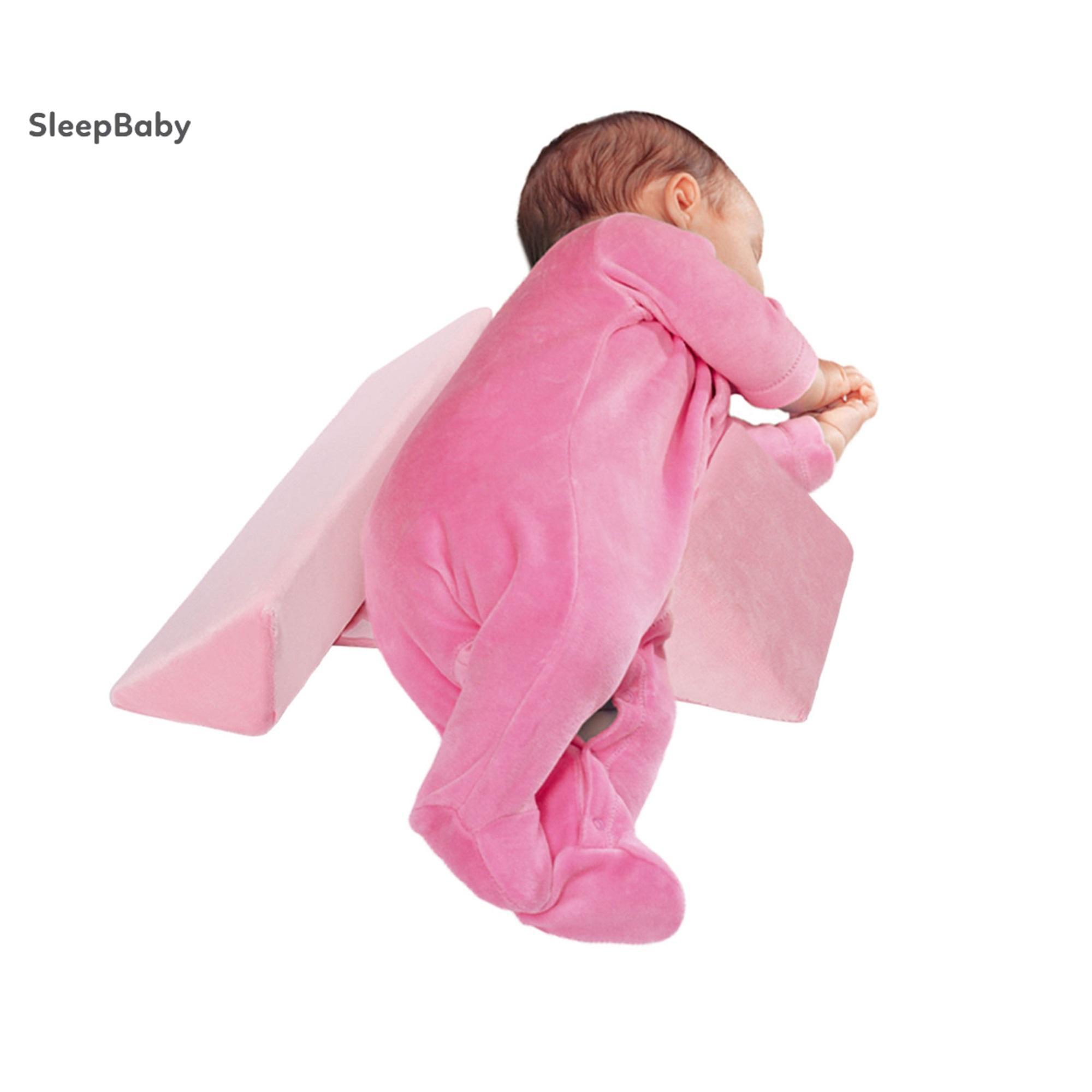 Baby Side Pillow, 45° Inclined Triangle Support Pillow With Invisible Zipper, Removable Pillowcase New Boppy Pillow Nursing(White) Baby Side Pillow, 45° Inclined Triangle Support Pillow With Invisible Zipper, Removable Pillowcase New Boppy Pillow Nursing(White)
