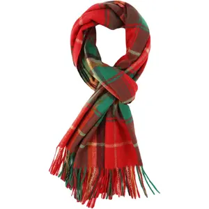 Winter Scarf for Women Cashmere Feel Plaid Scarf Blanket Scarfs Winter Fall Shawls and Wraps Large Scarves Gifts