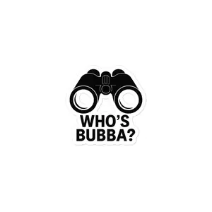 Who's Bubba Stickers