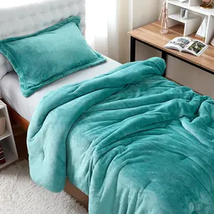 Me Sooo Comfy - Coma Inducer Twin XL Comforter Set - Dusty Turquoise