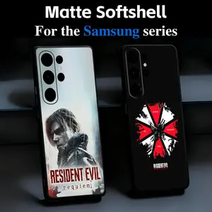 Resident Evil 9 Phone Case Soft Black For Samsung S26 S25 S24 S23 S22 S21 S20 Plus Ultra Note20