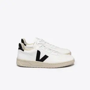 Veja Women's V-10 CWL in White Black
