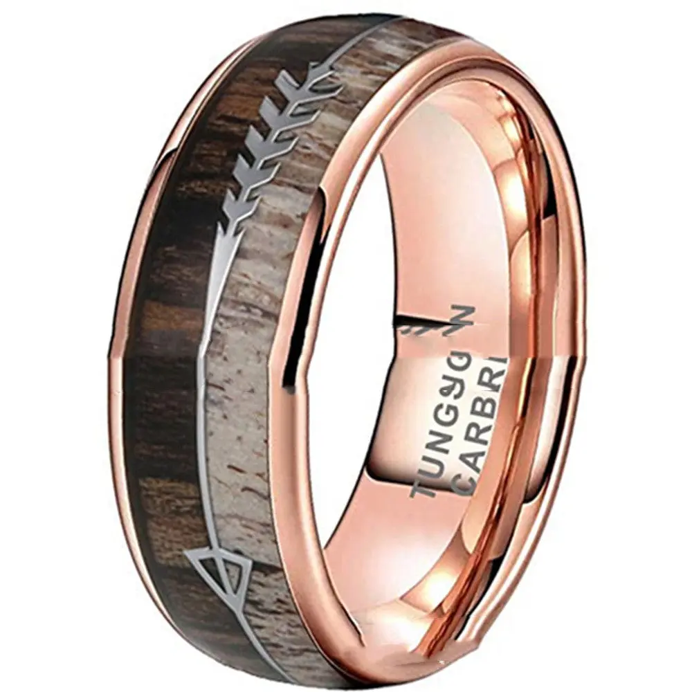 Tungsten Gold Ring