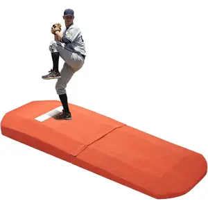 VEVOR Pitching Mound, Baseball Game Mound, Indoor/Outdoor Pitching Practice and Training Equipment, Softball Pitching Aids with Antifade Turf and Pitching Rubber
