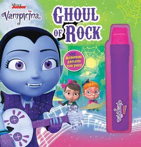 Vampirina: Ghoul of Rock Kids' Story Book with Microphone, Ideal for Singing and Learning Stories