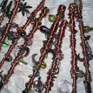 Copper Wrapped Earth Wands