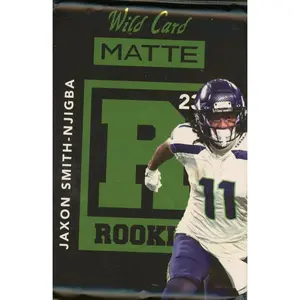 2023 Wild Card Matte Guaranteed Encased Rookie Card Jaxon Smith-Njigba RC