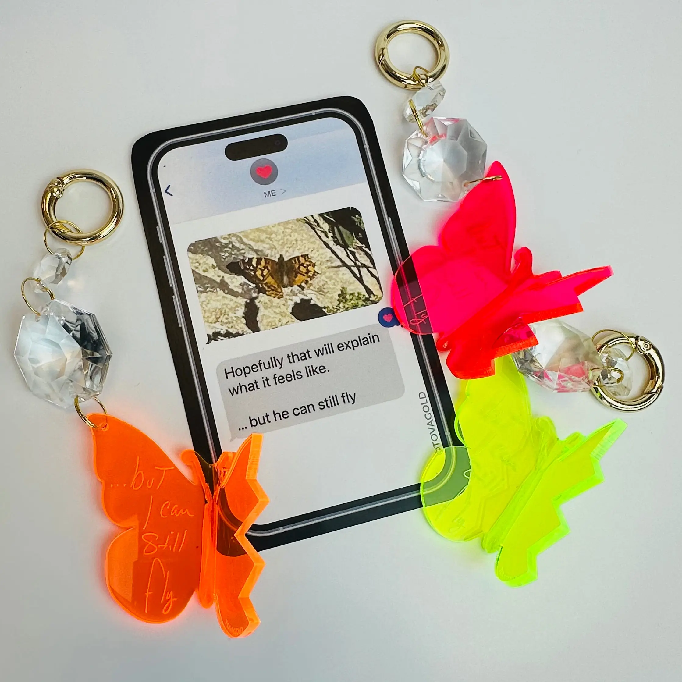 Broken Butterfly Sun Catcher