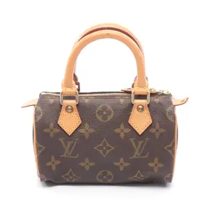 Pre-owned Louis Vuitton Canvas Shoulder Bags Mini Speedy Monogram Handbag