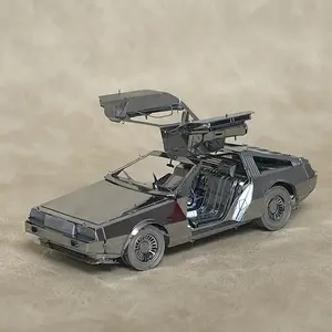 3D Metal Puzzle Set Stainless Steel Model Assembly Kit, Handmade Enthusiasts Full Metal Car Building Suite, DIY Craft Project, Durable Metal Components