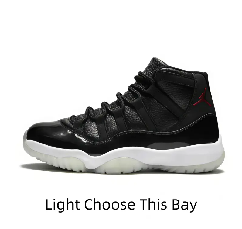 Midnight Shine! High-Top Sneakers with Glossy Black Upper & Bold Red Accent