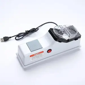 Electric Knife Sharpener Blade Kitchen - Sharpening Tool for Home Use Cutting Portable