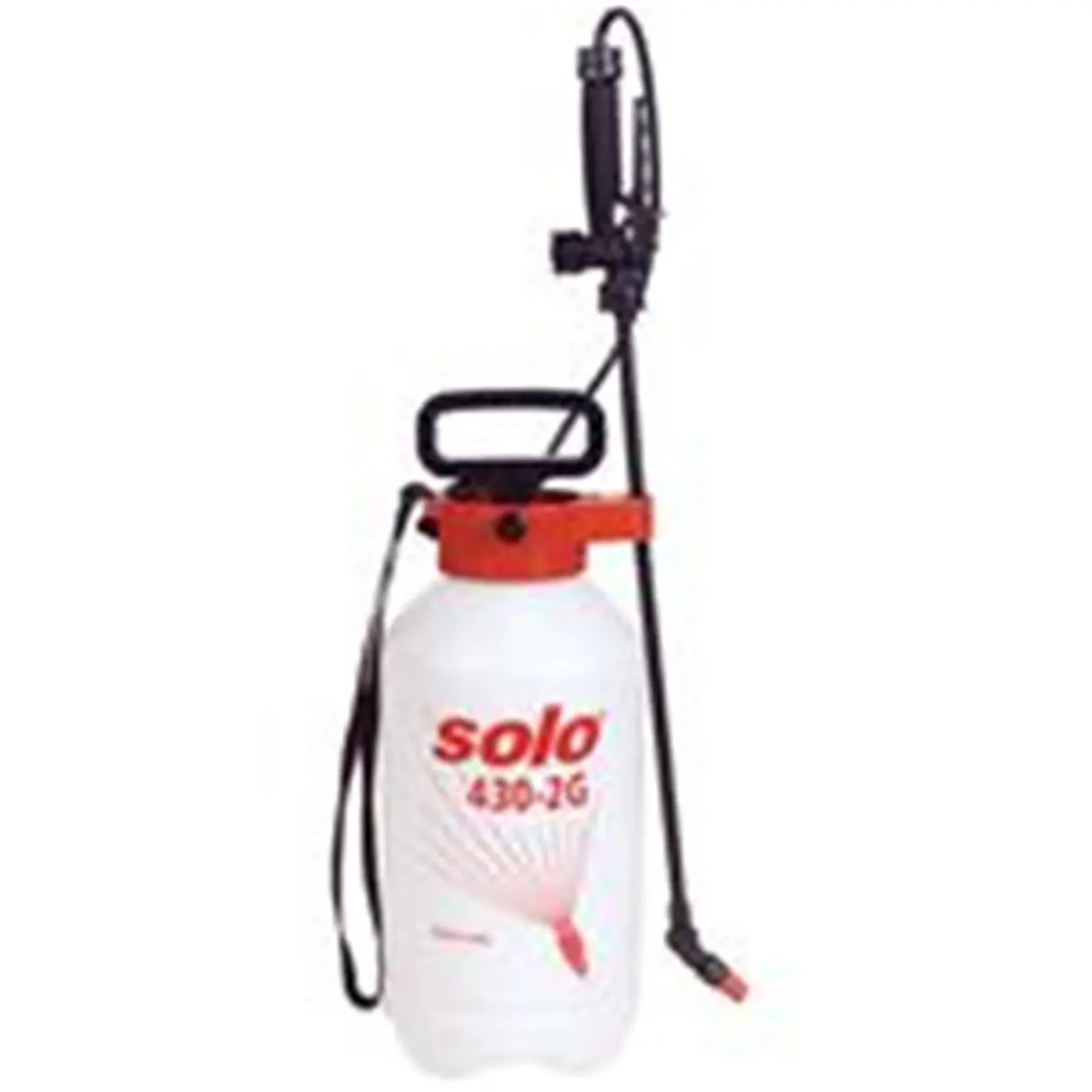SOLO 94516 2 gal High Pressure Handheld Sprayer - High Pressure Spray with Viton Seals, Flat Fan Nozzle, Elasticity, Greater Durability, Long Hose, 4 Adjustable Nozzles for Automotive & Motorcycle Care, Household Cleaning