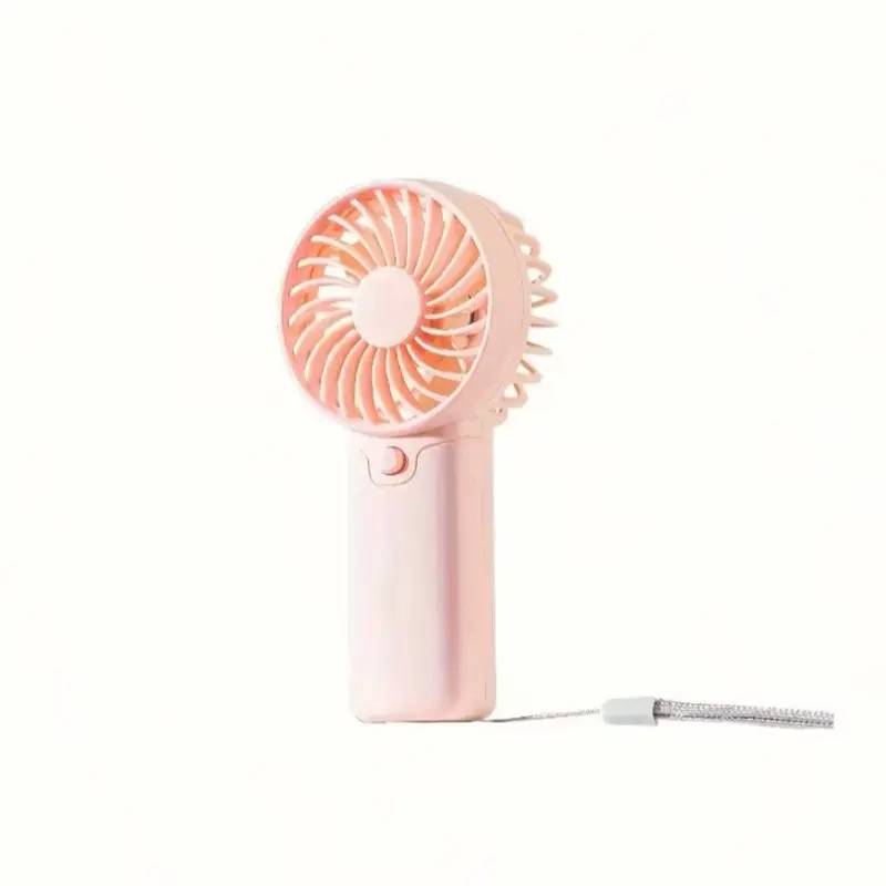 2025 Latest Lightweight Compact Handheld Fan - Cordless Batteries-Powered Personal Cooling Device, Hands-Free Solution for Outdoor Enthusiasts to Beat the Heat
