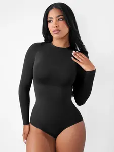 Seamless Ultra-Soft Crew Neck Bodysuit