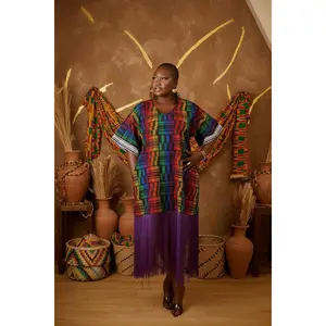 Àra Fringe Midi in Multi