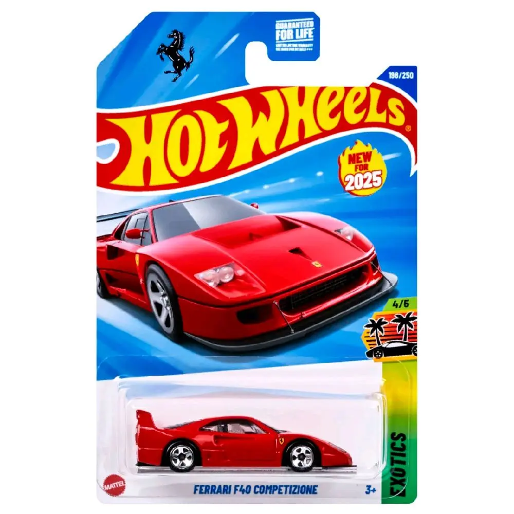 2025 Hot Wheels Ferrari F40 Competizione Red HW Exotics Diecast