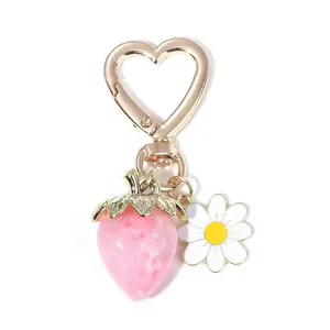 Strawberry keychain